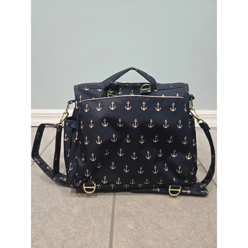 JuJuBe B.F.F Multi-Functional Convertible Diaper Backpack/Messenger Bag